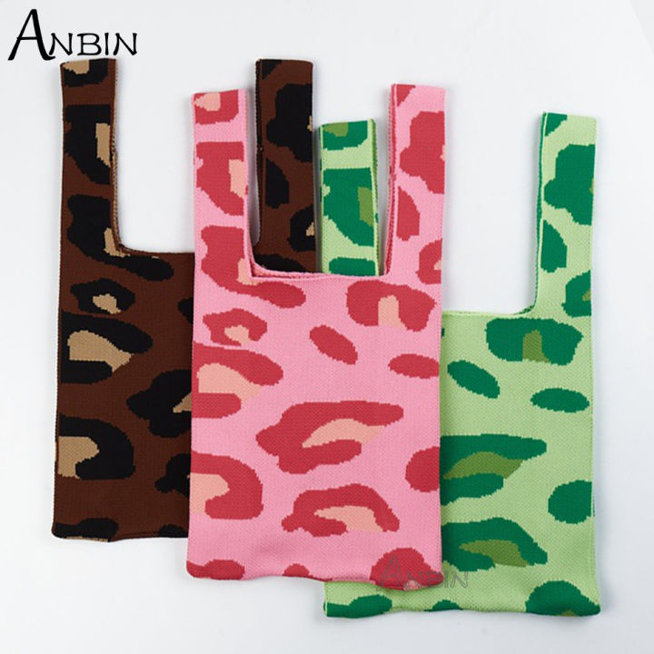women-bags-leopard-pattern-print-knit-shoulder-wrist-bag-vintage-ladies-purse-casual-all-match-fashion-shopper-messenger-handbag