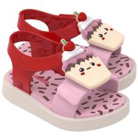 2023 Summer Mini Melissa Kids Shoes Jelly Shoes Avocado Children Fruit Sandals And Slippers Strawberry Decorative Slipper