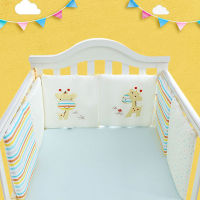 6PcsLot Newborn Baby Bed Bumper in the Crib Cot Protector Baby Room Decoration Toddler Crib Bedding Infant Bumper Cot Cushion