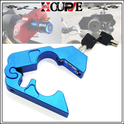 For Ducati Monster 696 797 848 1098 821 Motorcycle Handlebar Lock Scooter ke Clutch Security Safety Theft Protection Locks