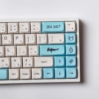 【✆New✆】 sijieyis8 138 Keys Xda กุญแจหมวกสีฟ้าสีขาว-ซับญี่ปุ่น/อังกฤษ Keycaps สำหรับเชอร์รี่คีย์บอร์ดแบบกลไก61 64 84 108เค้าโครง