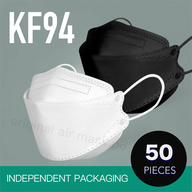 10/20/30/50pc KF94 Multicolor Disp0sable Adult face Mask Anti-foam Anti-fog MASK 