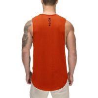 New Fashion Mens Bodybuilding Casual Breathable Quick Dry Tank Tops Summer Mesh Cool Sleeveless Workout Muscle Gym Clothing