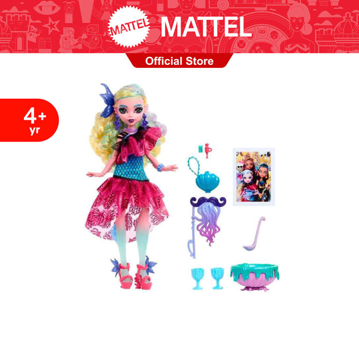 Monster High Lagoona Blue Monster Ball Doll (HNF71) | Lazada