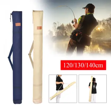 150cm Fishing Rod Bag Portable Single Layer Case Fishing Tackle Storage  Accessories Roll Up Foldable Fishing