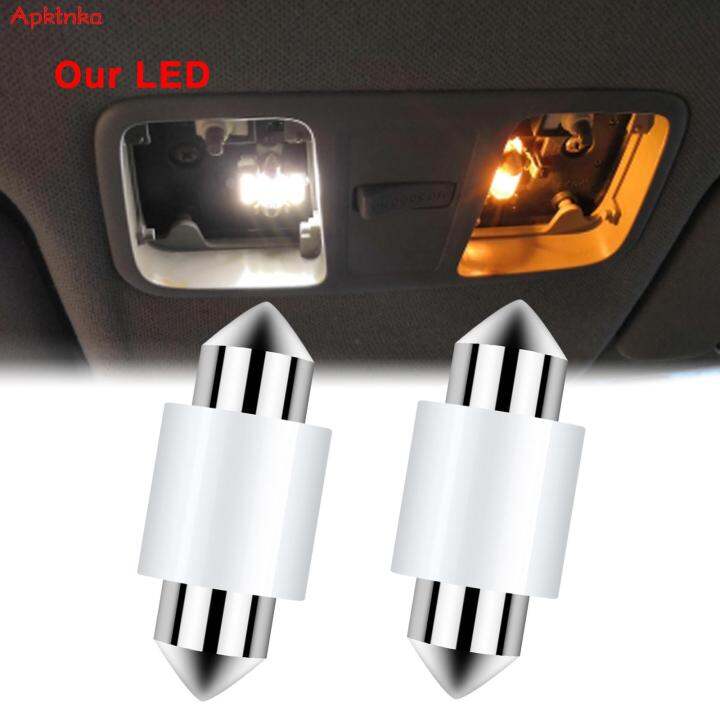 2X LED Dome Interior Roof Map Ceiling Cabin Light Bulb For Hyundai