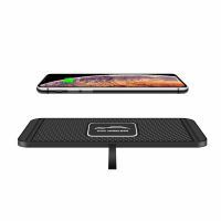 Q1 Car Mobile Phone Wireless Charger Pad Anti-slip Dashboard Holder Stand For IPhone Samsung Universal Car Chargers