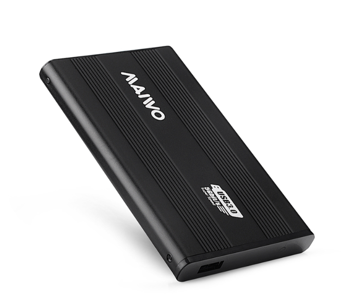 maiwo-2-5-sata-hdd-ssd-enclosure-sand-blast-กล่องใส่ฮาร์ดไดรฟ์แบบสไลด์-ของแท้-ประกันศูนย์-1-ปี