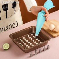 ✺ 6/12pcs Cream Nozzle Sets Stainless Steel Cake Decorating Tip Icing Cake Decorating Cream Bag Kitchen Baking Tools Accessories