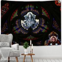 Canvas Hanging Cloth Painting Abstract Wall Tapestry Art Cage Flower Skull Nordic Wall Cloth For Art Decoration Room Decor