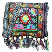 2021ใหม่เย็บปักถักร้อย Hill Tribe Totes Messenger T Assels กระเป๋า Boho สไตล์ฮิปปี้??