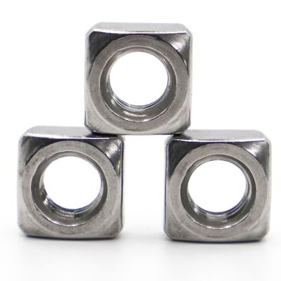 M3 M4 M5 M6 M8 M10 M12 304 Stainless Steel Square Nuts DIN557