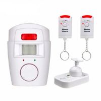 ‘；【= Wireless Remote Controlled Mini Alarm With IR Infrared Motion Sensor Detector &amp; 105Db Loud Siren For Home Security Anti-Theft