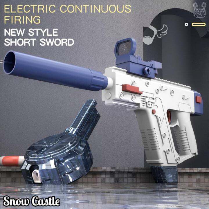 Water Gun Electric M416 Glock Pistol Shooting Toy Automatic | Lazada PH