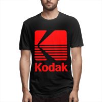 Pattern customization Super light gildan 100% cotton men tshirt Kodak Logo Camera Men Express Vintage Old Photo Photography Mens cotton Short Sleeve gildan T-Shirts Valentines Day gift