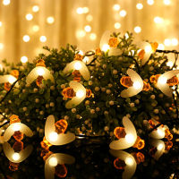 Solar Led Light Outdoor Solar Garland 203050 Led Honey Bee Christmas String Lights Fairy Lights New Year Decorations 2022 Noel