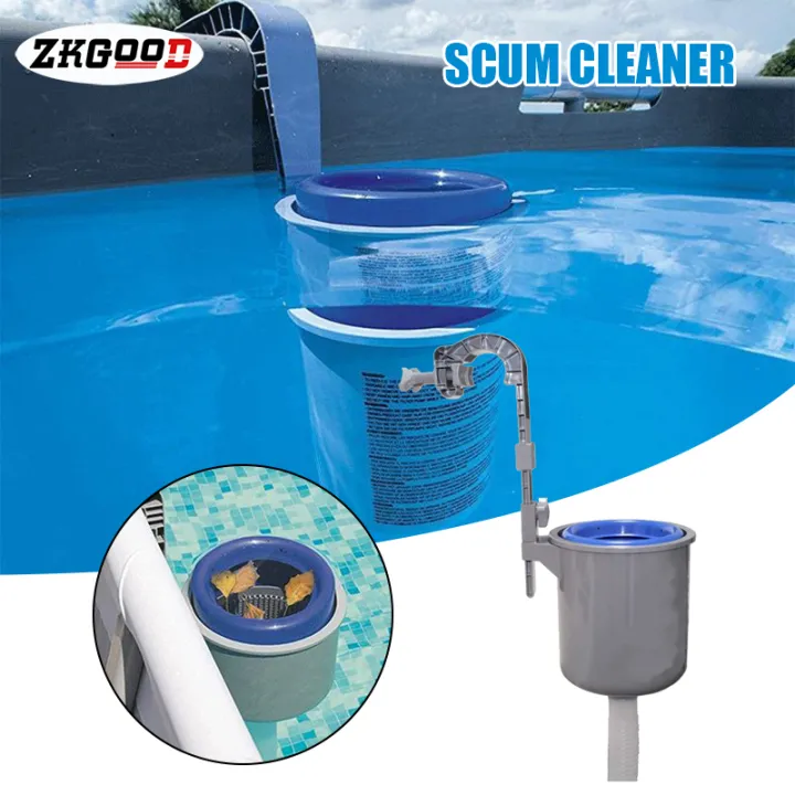 zkgood Swimming Pool Skimmer WallMounted Surface Separator Pool