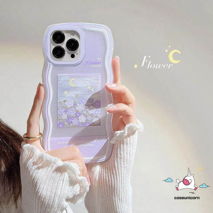 เคส-a77-a17-oppo-a78-a77s-a58-a15-a95-a54-a16-a57-a17k-a74-a96-a5s-a52-a7-8z-a31-a53-a16e-a33-a9-a5-a55-a12-reno-8t-a16k-7z-6-8-5-7ขอบลอนดอกไม้ปกอ่อน