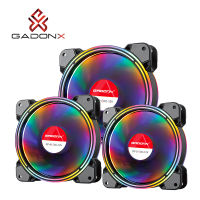 GADONX GF-01 พัดลม CPU COOLER RGB 120MM 9 ใบพัด  รับประกัน 2 ปี