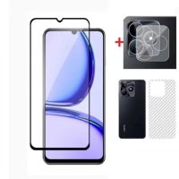 ส่งจากไทย ฟิล์ม3in1 For Realme C53 ฟิล์มเลนส์กล้อง + ฟิล์มกระจกเต็มจอ+ ฟิล์มหลัง ฟิล์มกระจกกันรอย ฟิล์มกระจกกันรอย