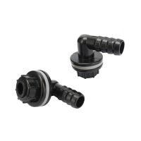 ☋ 3/8 quot; to 14mm Aquarium Fish Tank Hose Drainage Connector Water Tank 90 Degree Elbow Drainage Joint Irrigation Pipe Supplies