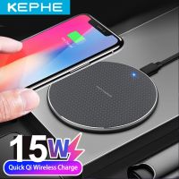 15W Wireless Charger for iPhone 12 11 Xs Max X XR 8 Plus Fast Charging Pad for Ulefone Doogee Samsung Note 9 Note 8 S10 Plus