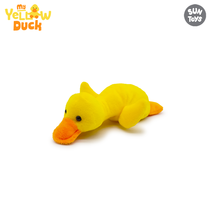 Suntoys 6" Small Yellow Duck Plush Lazada Singapore