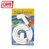 ชุดฝักบัวชำระ ELEGANCE ชูก้า-สีขาว อมร อีเล็คโทรนิคส์ อมรออนไลน์ amornonline ฝักบัว ก็อกน้ำฝักผัว ชุดฝักบัว