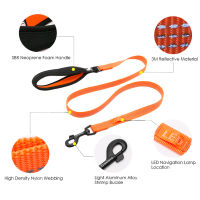 Truelove Pet Nylon Reflective Leash used harness and collar For Small Big All Breed Training Running Walking TLL2771