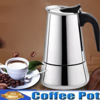 กาต้มน้ำคลาสสิกเครื่องชงกาแฟสำหรับชง Cafeteras Stovetop Espresso N Style 2 ~ 12ถ้วย (100 ~ 600มล.) สแตนเลส