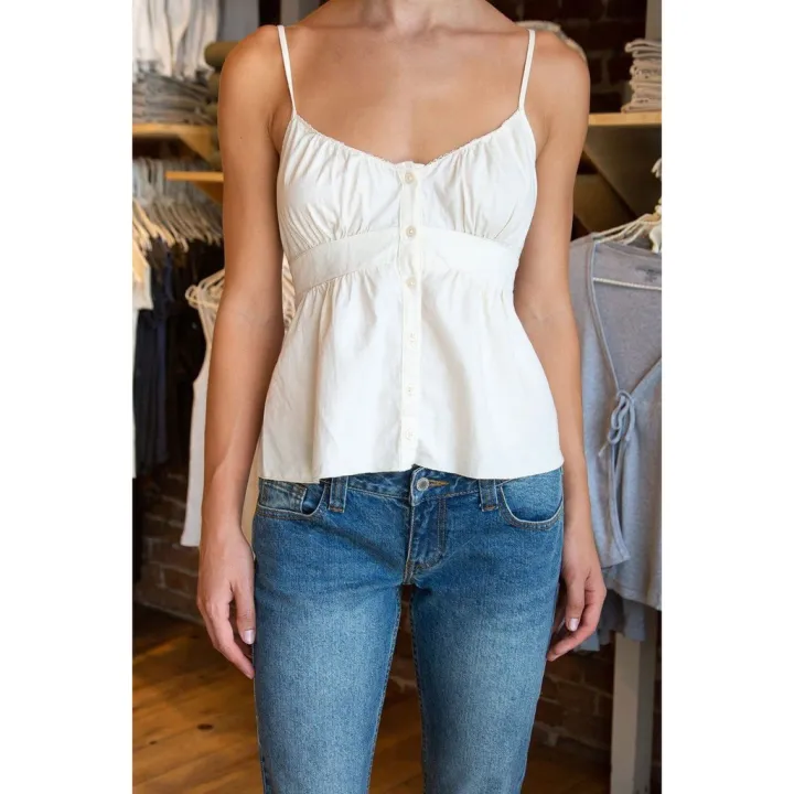 Brandy Melville Tiffany White Tank Lazada PH