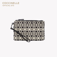 COCCINELLE NEW BEST JACQUARD Wristlet 19A033 MULT.NATUR/CARA กระเป๋าคล้องมือผู้หญิง