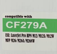 CF279A (Leader Toner) สำหรับ รุ่น  M12a/M12w/M26a/M26nw/12/26/m12/m26/12w/12a/26a/26w