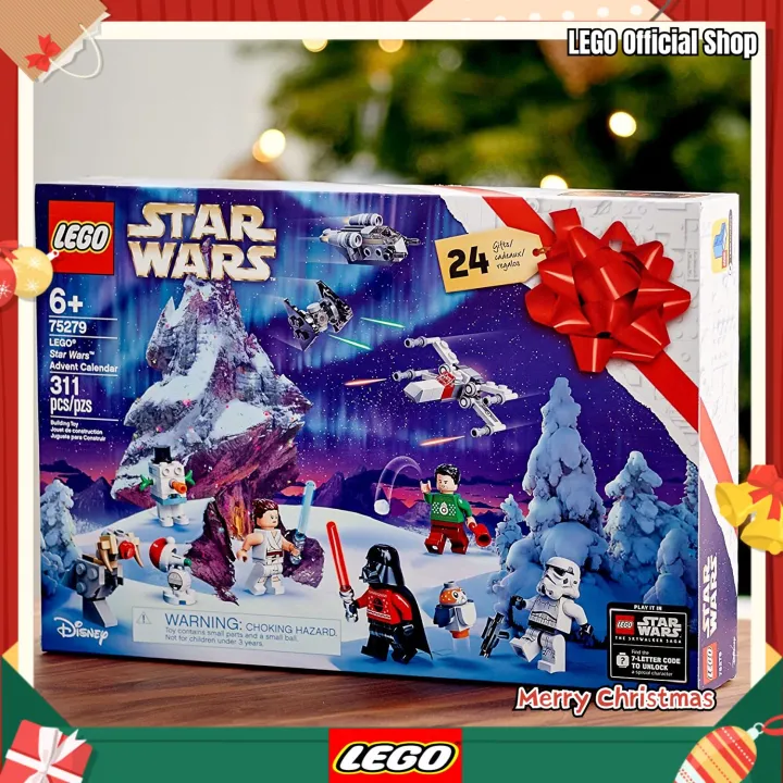 LEGO Star Wars 2020 Advent Calendar 75279 Building Kit for Kids, Fun