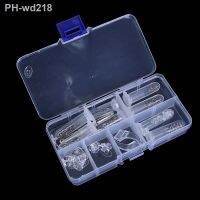 New Glasses Screws and Nuts Assortment Glasses Repair Tool Kit Silicone Nose Pads Assortment Set