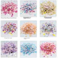 【CC】 Round Shredded Paper Filling Birthday Decoration Throwing Wedding Hand Sprinkling Flowers