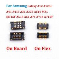 โค้งงอ FPC แบตเตอรี่แบบปลั๊ก2-50ชิ้นหัวต่อซัมซุง Galaxy A12 A125F A41 A415 A31 A315 A516 M31 M315F A515 A51 A715F A716