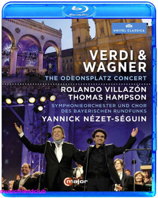 Verdi Wagner concert verazon and Hampson Munich Concert Hall (Blu ray BD25G)