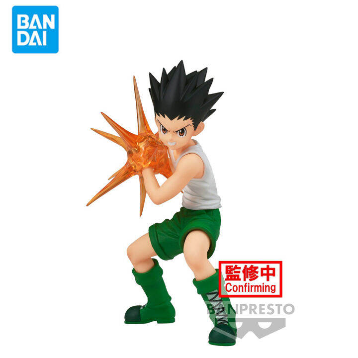 ของแท้-banpresto-การสั่นสะเทือน-stars-hunter-hunter-11ซม-gon-freecss-ตกแต่งโต๊ะสะสมของเล่นเด็ก-gift