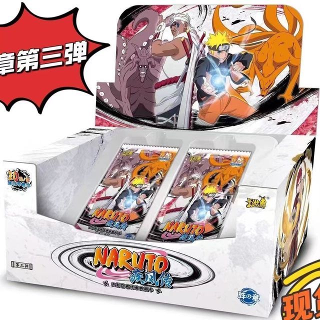 กล่องทั้งชุดบัตรสะสมนารูโตะของแท้เกม-kayou-uzumaki-uchiha-ของขวัญคริสต์มาส