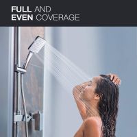 ✲ Bath Faucets Shower Head Handheld High Pressure l 6 Spray Modes/Settings Detachable Shower Head with Stainless Steel Hose