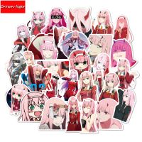 hotx【DT】 Anime the FranXX Stickers graffiti pvc Decal stickers for Laptop Helmet luggage