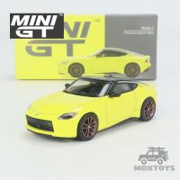 MINI GT 1:64 Nissan Z Proto Spec 2023 Ikazuchi Yellow LHD Diecast Model Car Die-Cast Vehicles