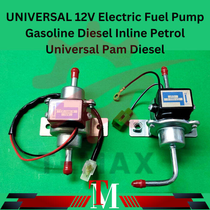 Universal 12V Denso Electric Fuel Pump Oil Injection Car Gasoline