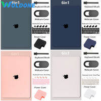 2021 2023 กรณี Macbook Pro 14 15 16 M1 13นิ้ว  3in1แล็ปท็อปโปร่งใสกรณี Thin &amp; Light Matte สำหรับ A2337 A2338 A2442 Retina ฟรีแป้นพิมพ์ Dust Plug