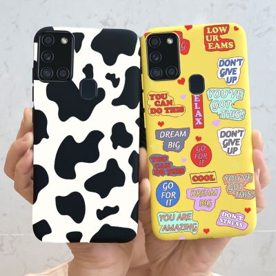 เคสโทรศัพท์สำหรับ Samsung Galaxy A21s SM-A217F /Ds เคสสำหรับ SamsungA21S A 21S 2020เคสซิลิโคนนิ่ม