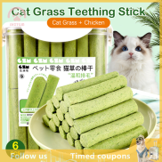 SHZTGM 6 chiếc gậy mài răng cỏ cho mèo đồ ăn nhẹ cho thú cưng đồ ăn nhẹ