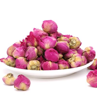 [AYIQ Flower Shop] 200G Rose Bud ดอกไม้แห้ง Peony Ball สำหรับ DIY ดอกไม้งานแต่งงานตกแต่งบ้านดอกไม้ธรรมชาติชาผู้หญิงของขวัญ Rose Beauty Tea