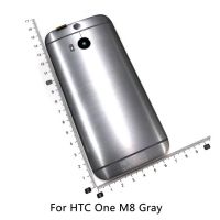 【✔In stock】 diyi45718 ประตูที่อยู่อาศัยโลหะด้านหลังสำหรับ Htc One M8เคสฝาหลัง M9ชุดประกอบเลนส์กล้องถ่ายรูปปุ่มเปิด/ปิดเสียง