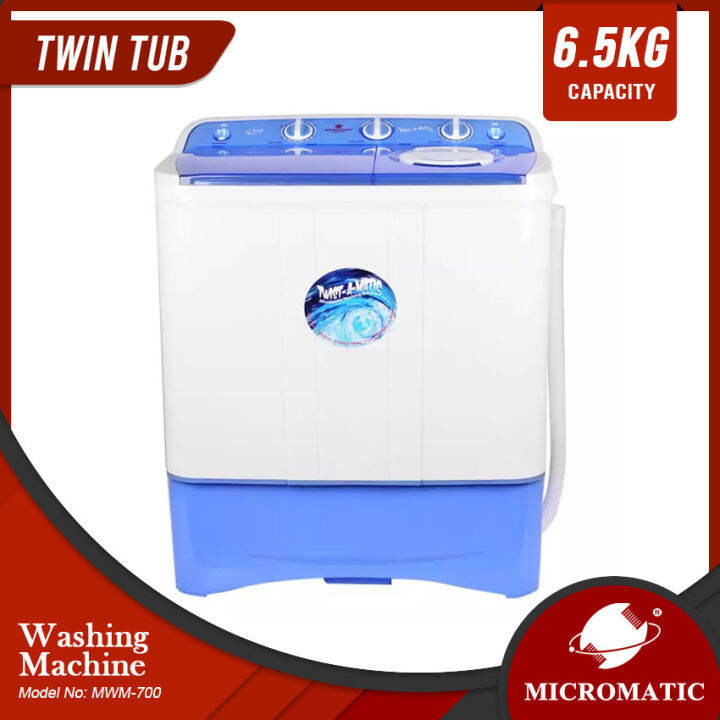 micromatic twin tub washing machine price